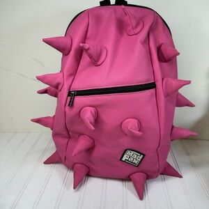 MadPax pink spiked backpack